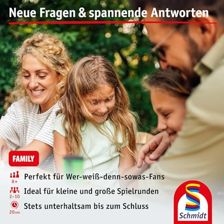 Schmidt Spiele Wer weiss denn sowas? 3. Edition, Brettspiel mit 400 brandneuen Fragen und Antworten – Bild 6