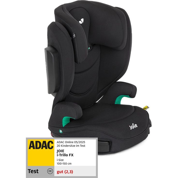 joie i-Trillo FX i-Size, Vorwärtsgerichteter Kindersitz für 3,5 bis 12 Jahre (100-150 cm) mit Isofix und Getränkehaltern, Shale