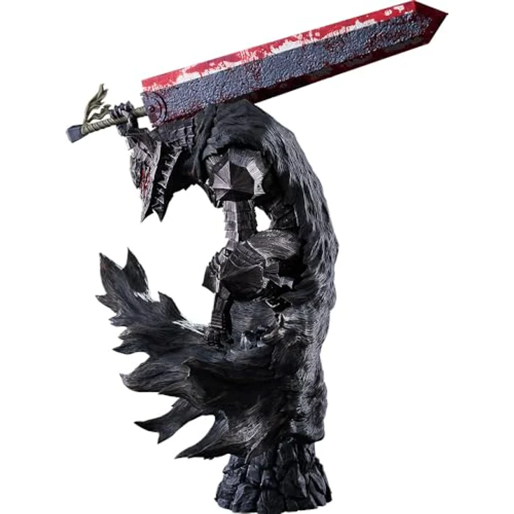 Max Factory Berserk Pop Up Parade PVC Statue Guts (Berserker Armor), 38 cm, detailreiche Sammelfigur in Fensterbox – Bild 1