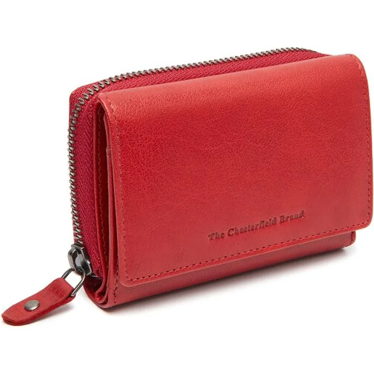 The Chesterfield Brand Rimili Geldbörse, Leder 19 cm, rot, Kinderportemonnaie