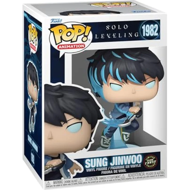 Funko POP! Animation: Solo Leveling - Sung Jinwoo - Sammelbare Vinylfigur mit 1 in 6 Chance auf Rare Chase Variant, ca. 9,5 cm, Offizielles Merchandise – Bild 5