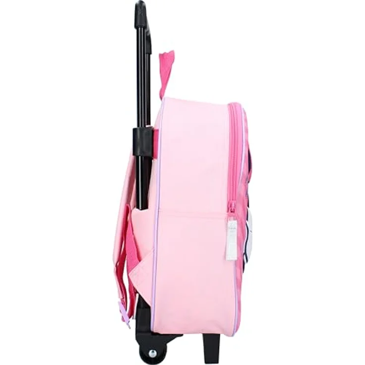Vadobag Trolley-Reiserucksack 3D Minnie Mouse Fashion Besties, leicht zu reinigen, kompaktes Design, rosa – Bild 3