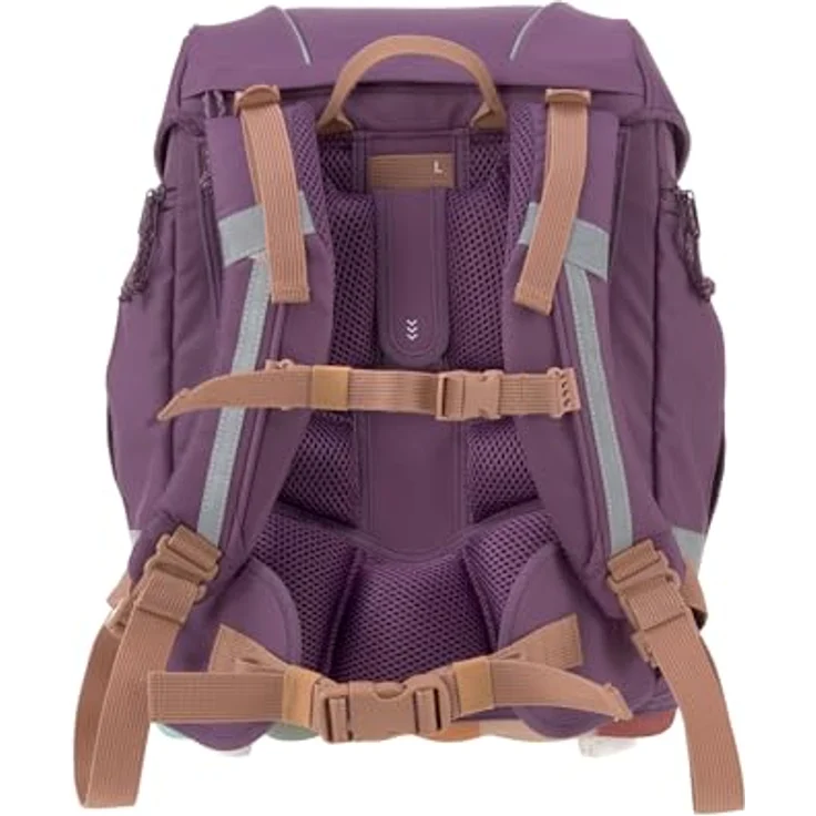 LÄSSIG Schulranzen Set Unique Boxy 7-teilig "Purple" – Bild 4