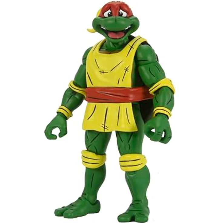 NECA Teenage Mutant Ninja Turtles (Archie Comics) Actionfiguren 4er-Pack Stump Wrestling Turtles, 18 cm, mit Zubehör in Fensterbox – Bild 5