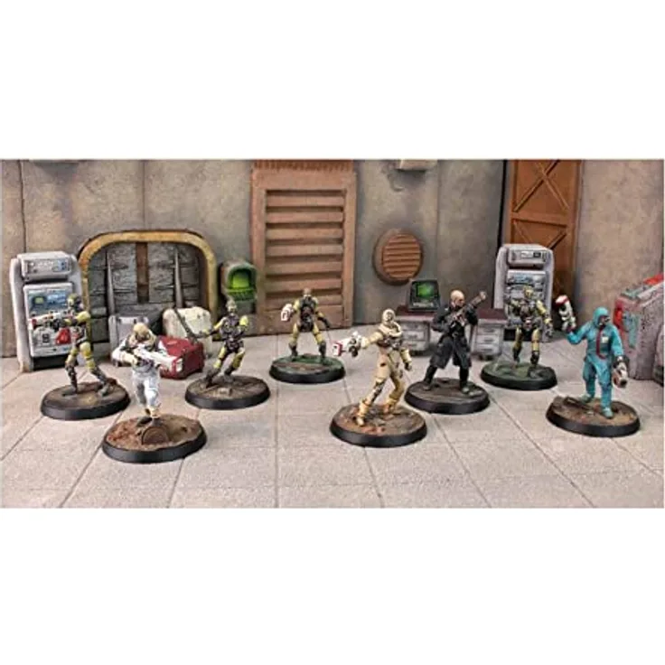 Modiphius Fallout: Wasteland Warfare - Institute Core Box, hochwertige Resin Miniaturen für einzigartige Tabletop-Abenteuer