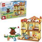 LEGO Bluey: Blueys Haus 11203 - Modulares Spielzeug mit Garten, 4 Minifiguren und umfangreichem Zubehör für Kinder ab 4 Jahren