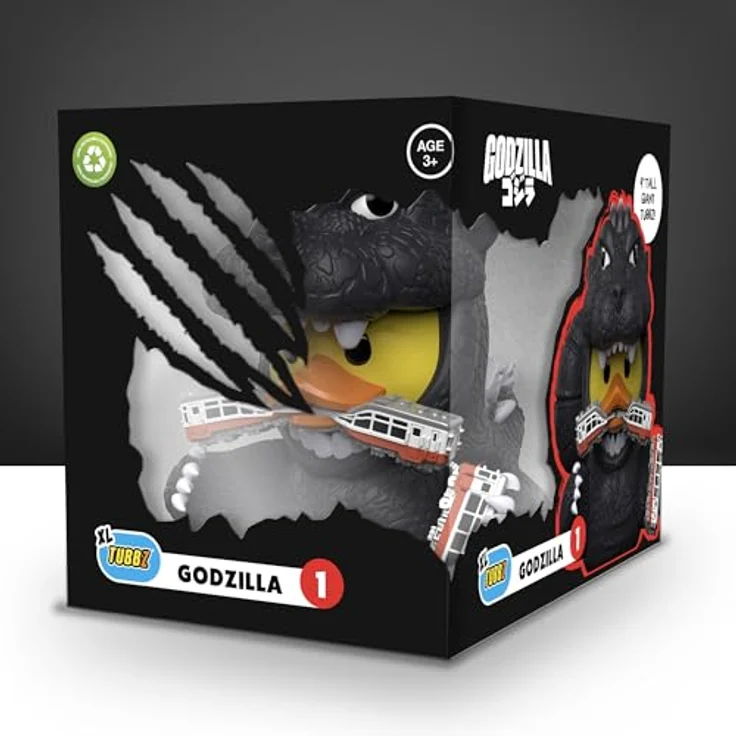Numskull TUBBZ XL: Godzilla, detaillierte Sammelfigur in Entenform, offiziell lizenziert – Bild 4