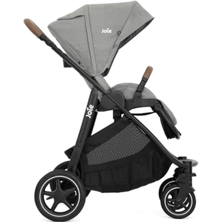 Joie Versatrax Kinderwagen Pebble, grau, 4-in-1, wendbarer Sitz, Aluminiumrahmen, 5-Punkt-Gurt, EN 1888-2;2018, zugelassen bis 22 kg, 11.7 kg – Bild 4
