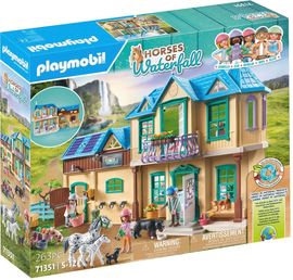 Playmobil® Waterfall Ranch (71351), Horses of Waterfall Konstruktions-Spielset (263 Teile)