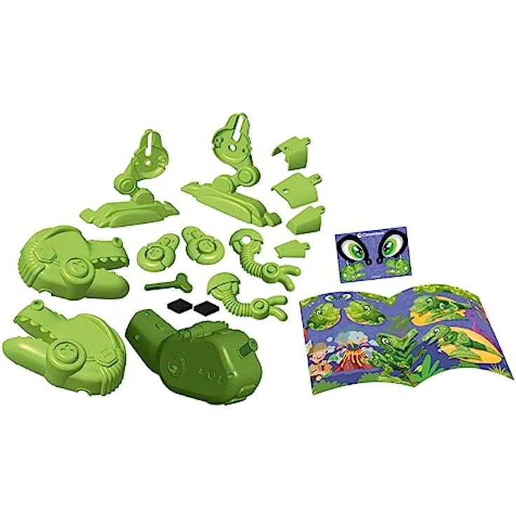 Clementoni 75073 Science & Play Dino Bot T-Rex, pädagogisches Bauset mit Spezialwerkzeugen für Kinder ab 8 Jahren, Mehrfarbig, hergestellt in Italien – Bild 4