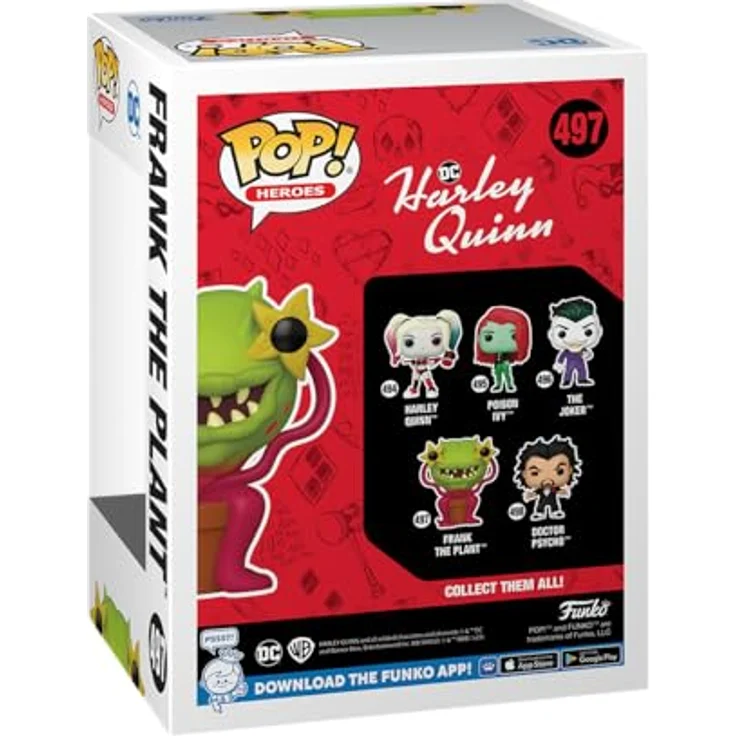 Funko Pop! Heroes: Harley Quinn Animationsserie - Frank The Plantche Comme la Plantte - Figur de Vinyle à Collectionner - Spielzeug für Kinder und Erwachsene – Bild 3