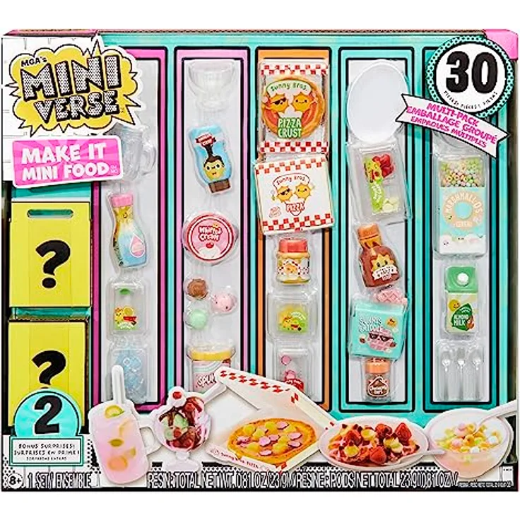 MGA ENTERTAINMENT Kreativset MGA's Miniverse - Make It Mini: Multi Pack mit detaillierten Mini-Lebensmitteln zum Selbstgestalten