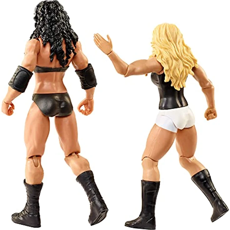 WWE GVJ25 - Chyna vs. Trish Stratus Battle Pack, Spielset mit Actionfiguren, Spielzeug ab 6 Jahren – Bild 6