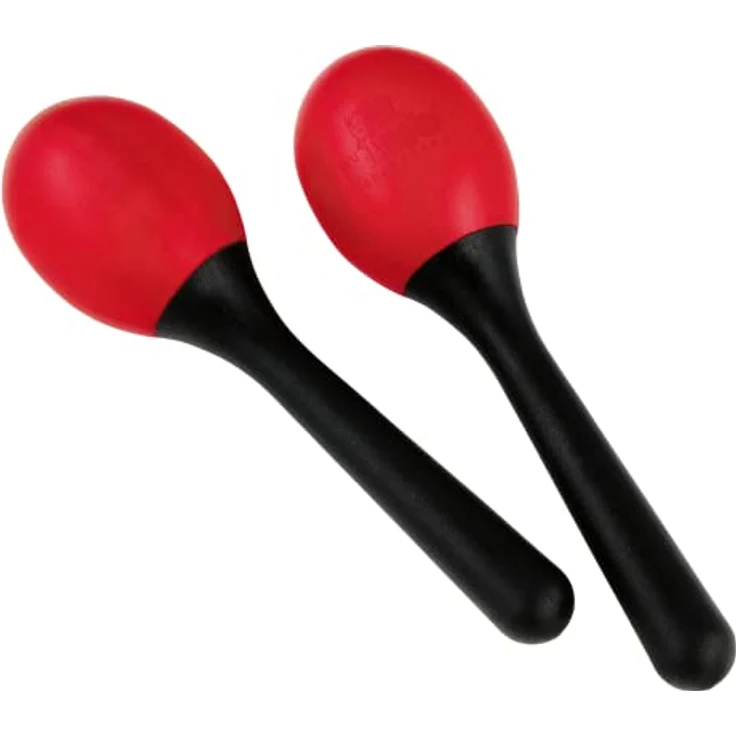 Nino Nino 569R Maracas, Paar aus ABS Kunststoff, rot – Bild 2