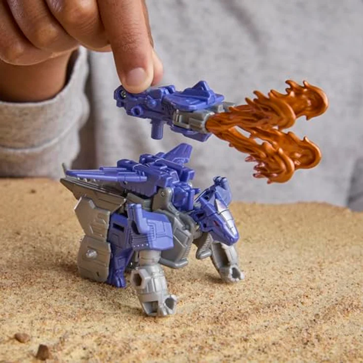 HASBRO Transformers Cyberworld Galvatron, 10 cm Figur mit verwandelbarem Flammenblaster und Junkion-Drachen-Modus – Bild 7