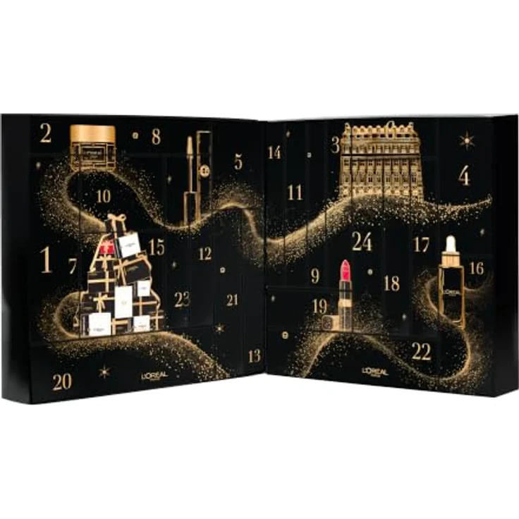 L'Oréal Paris Beauty Adventskalender 2026, 24 hochwertige Beauty-Produkte, inklusive Revitalift Serum-Maske und Waterproof Mascara Black – Bild 5