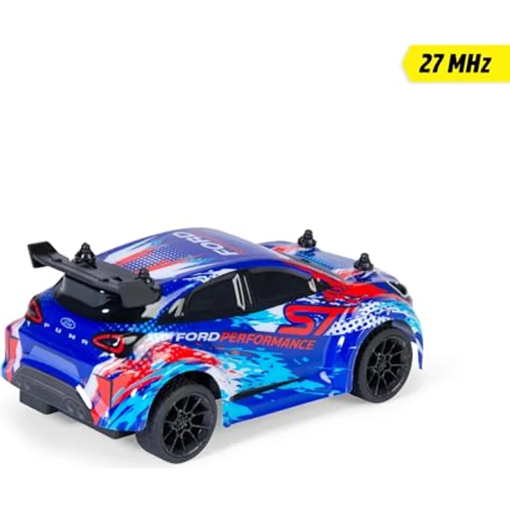 Dickie Toys Ford Puma ST, ferngesteuertes Spielzeugauto 15 cm, für Kinder ab 3 Jahren, 6 km/h, inkl. 27 MHz Fernbedienung, Gummireifen für drinnen & draußen – Bild 2