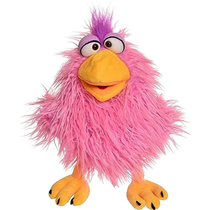 Living Puppets Handpuppe Pfrädarike Piepspatz mit Klappmaulprinzip – Bild 2