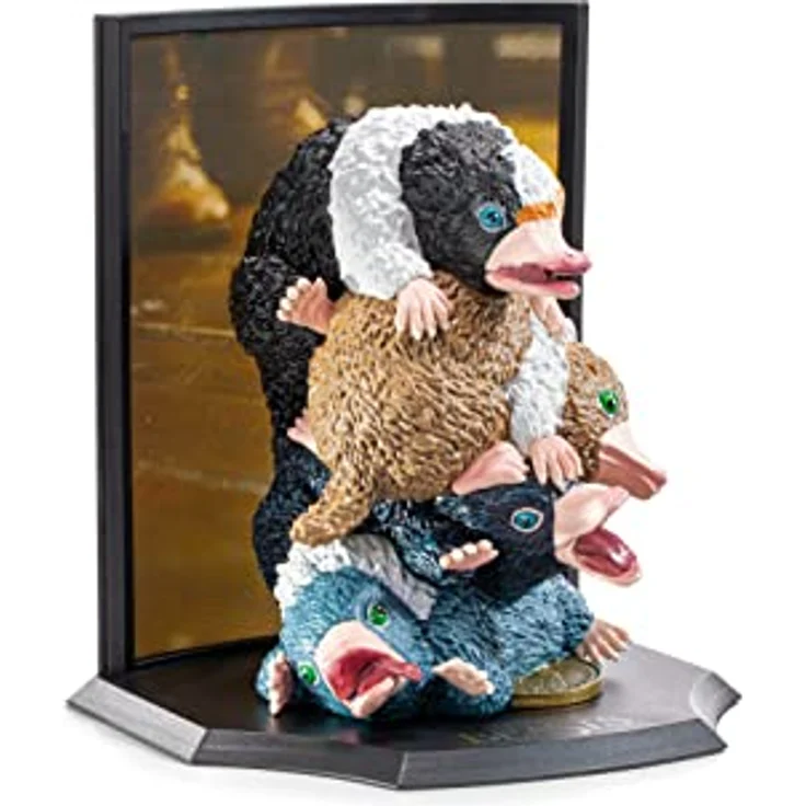 The Noble Collection Toyllectible Schatzhaufen von Baby-Nifflers, Diorama mit 4 Baby-Nifflern, ca. 15,2 x 14 cm, für Fans ab 8 Jahren – Bild 4