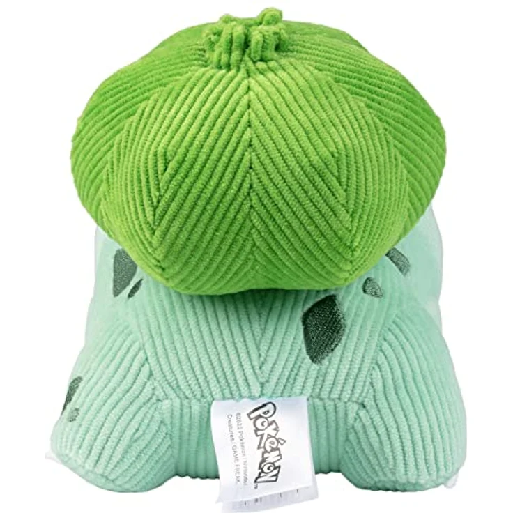 Pokémon Select PKW2993 Bisasam Kord-Plüsch 20 cm, offizielles Kuscheltier aus hochwertigem Kordstoff, limitierte Edition – Bild 5