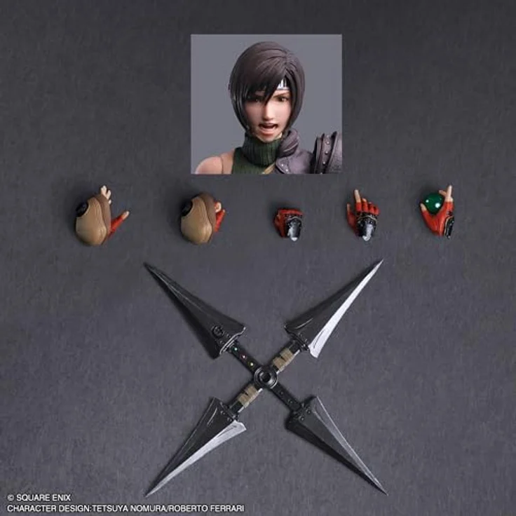 Square-Enix Final Fantasy VII Play Arts Kai Figurine Yuffie Kisaragi, 25 cm Sammelfigur – Bild 2