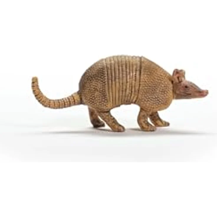 Schleich Gürteltier Figur Wild Life, ca. 7,6 x 2 x 3 cm, knöcherne Panzerbildung, lat. Name: Dasypoda – Bild 4