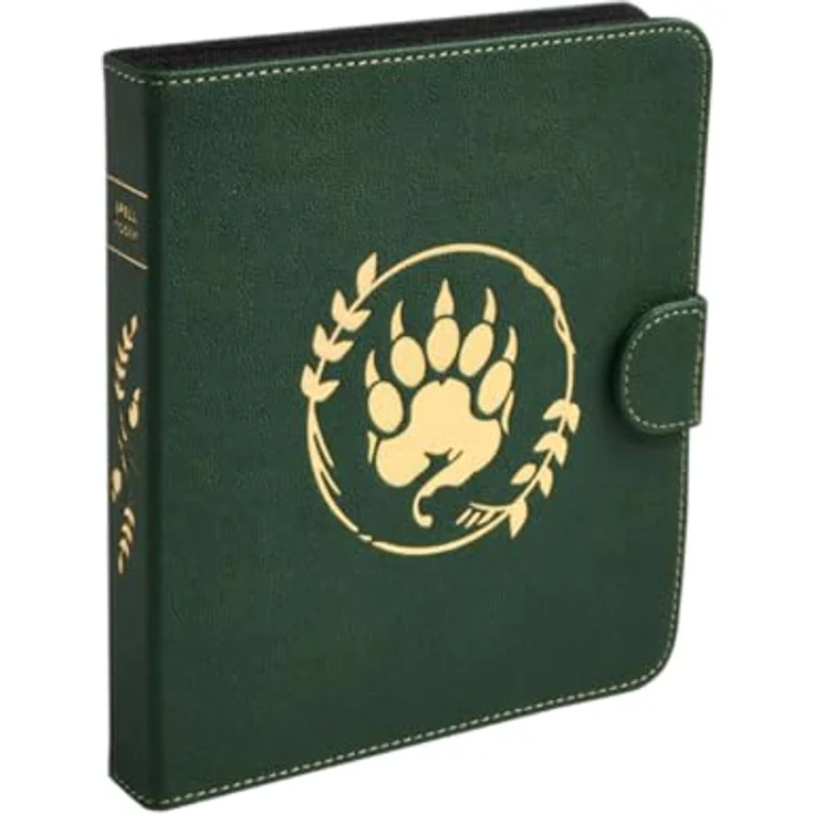 Dragon Shield Arcane Tinmen AT-50016 Spell Codex Portfolio, Waldgrün aus Pappe für Sammelkarten – Bild 1