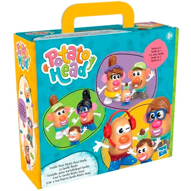 Hasbro Gaming Gestalte Deine Eigenen Kartoffelfamilienfiguren, Mehrfarbig, 41 Teile, kompatibel mit Potato Head Spielzeugen – Bild 2