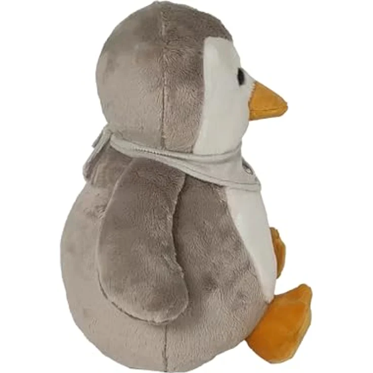 Real Madrid Pinguin-Plüschtier 25 cm, beige, weiches Kuscheltier für Kinder – Bild 2