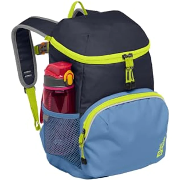 Jack Wolfskin Erlebnis Kinderrucksack 33 cm, Kindergartenrucksack in Nachtblau, 100% Polyester, 28.5 x 18.5 x 33 cm – Bild 3