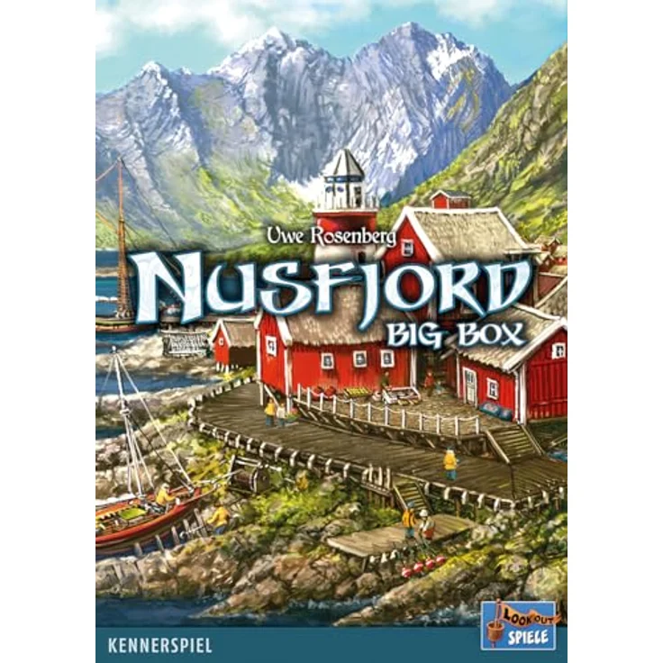 Lookout Nusfjord Big Box Brettspiel, strategisches Spiel mit Erweiterungen - Deutsch – Bild 2