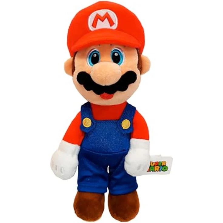 Simba Super Mario Poseable, 25cm Plüschfigur mit beweglichen Armen und Beinen, für Kinder ab 3 Jahren – Bild 3