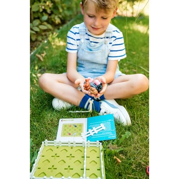 SMART Toys & Games SmartGames Smart Farmer, kniffliges Puzzlespiel zur Förderung von logischem Denken, für Kinder ab 5 Jahren, Mehrfarbig – Bild 5