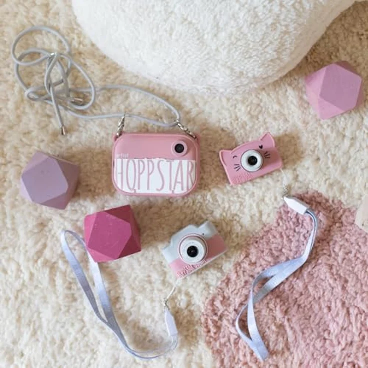 Hoppstar Rookie Digitalkamera, Kinderkamera mit 3 MP Auflösung, 16 GB Speicher, abnehmbare Silikonhülle, Fotorahmen und Fotofilter – Bild 9