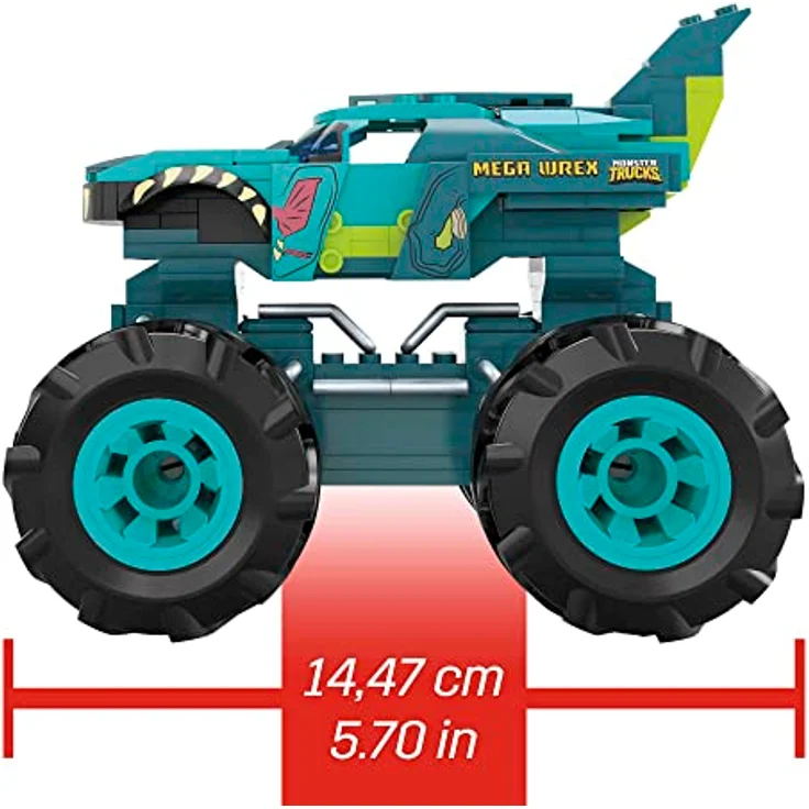 Mattel Mega Construx Hot Wheels Mega-Wrex Monster Truck – Bild 6