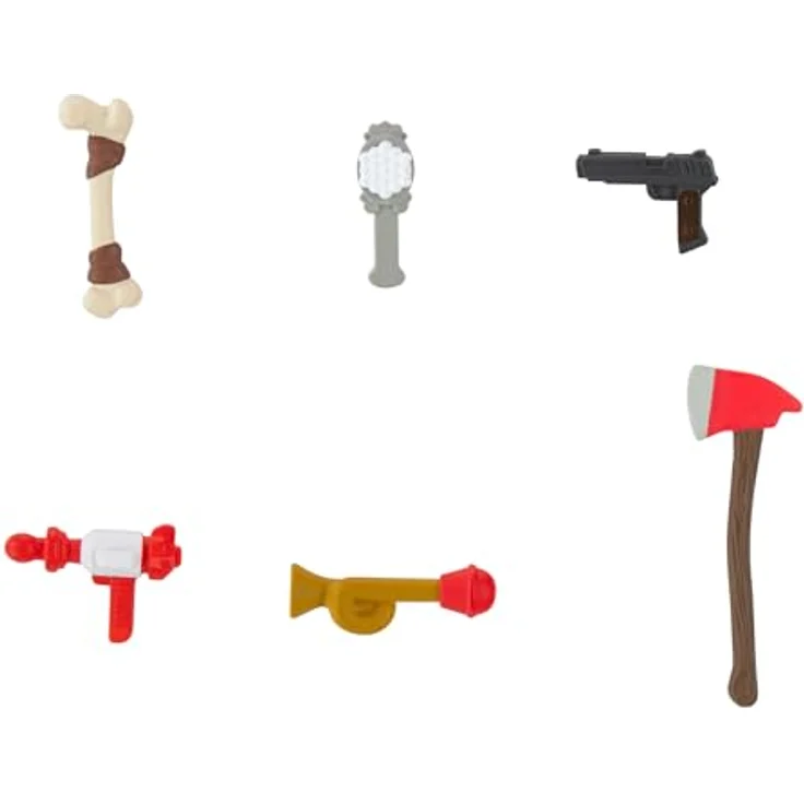 DevSeries CRS0060-6 Figuren Pack - Brookhaven: Most Wanted, 6 bewegliche Sammelfiguren mit einzigartigen Accessoires und Spielcode für blaues Ombre Haar – Bild 3