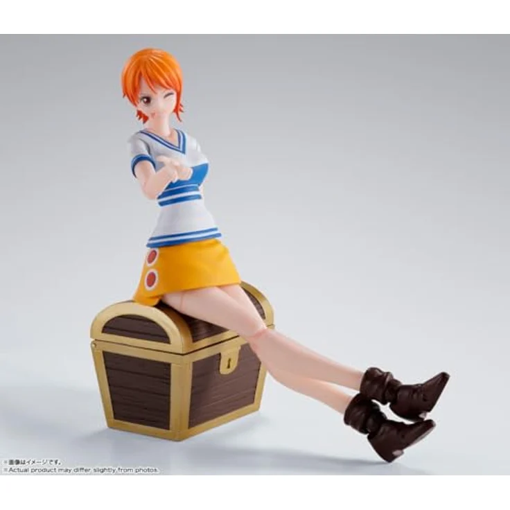 TAMASHII NATIONS Nami - Romance Dawn Figur 14 cm One Piece SH figuarts - Sammelfigur von TAMASHII NATIONS – Bild 4