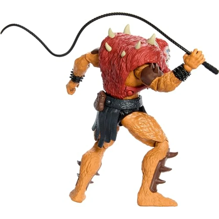 Masters of the Universe Beast Man 2026 Film Actionfigur, 14 cm mit 14 beweglichen Gelenken und Peitsche, originalgetreue Gestaltung – Bild 6