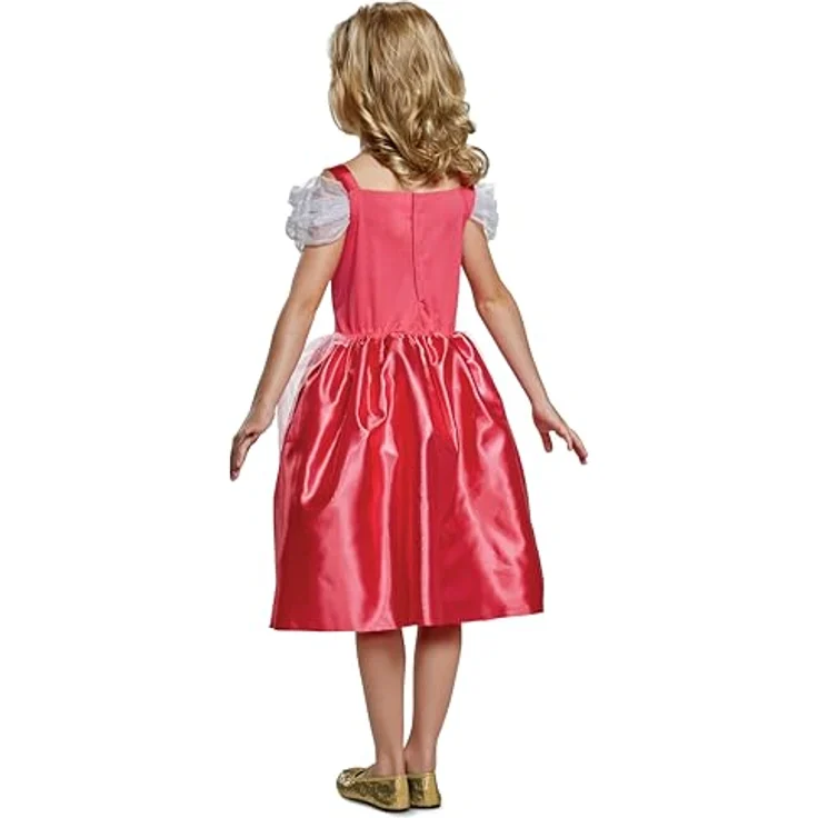 Disguise Disney Princess Aurora Kinderkostüm Classic XS (3-4), Offiziell lizenziert, Schimmerndes Oberteil und Schößchenrock – Bild 2