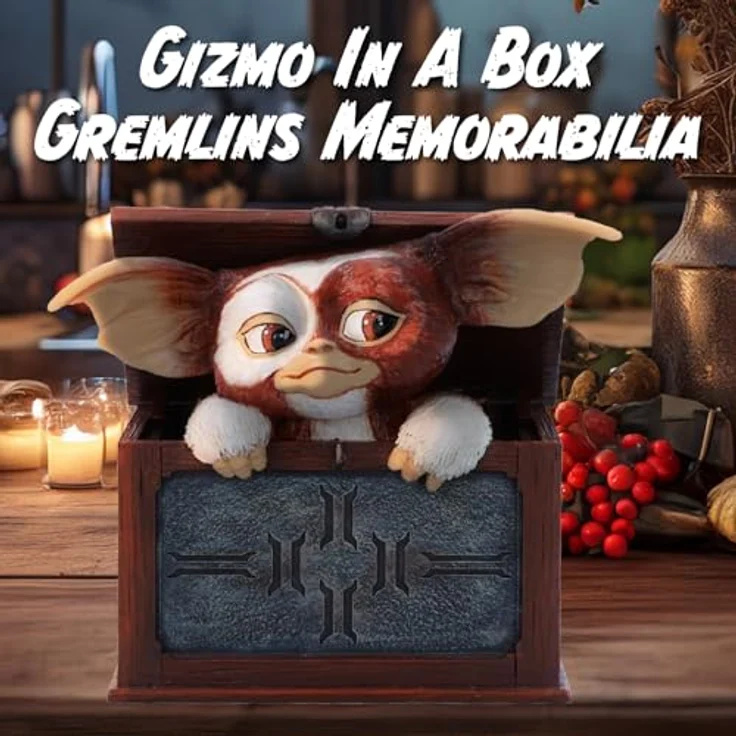 Nemesis Now Gremlins Statue Gizmo - You are Ready 12 cm, handgemalte Mogwai Statue aus hochwertigem Harz – Bild 3