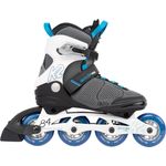 K2 Inlineskates K2 ALEXIS 84 PRO Inline Skate grey/blue, Speed Lacing Systeme