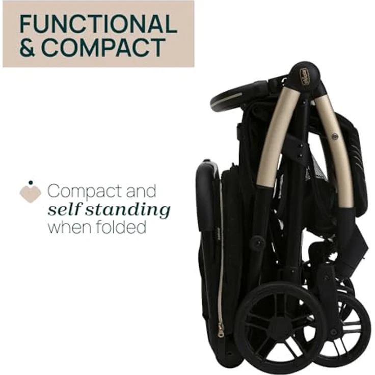Chicco Buggy Goody Xplus, Schwarz, Einhand-Faltmechanismus, 47x86x106 cm, Kinderwagen – Bild 7