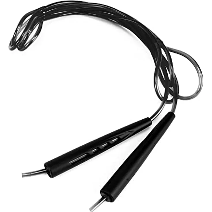 Everlast Unisex - Erwachsene Sport Boxen Sprungseil Jump Rope, Schwarz, 335cm