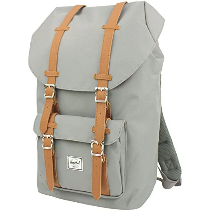 Herschel Little America Laptoprucksack Grey/Tan