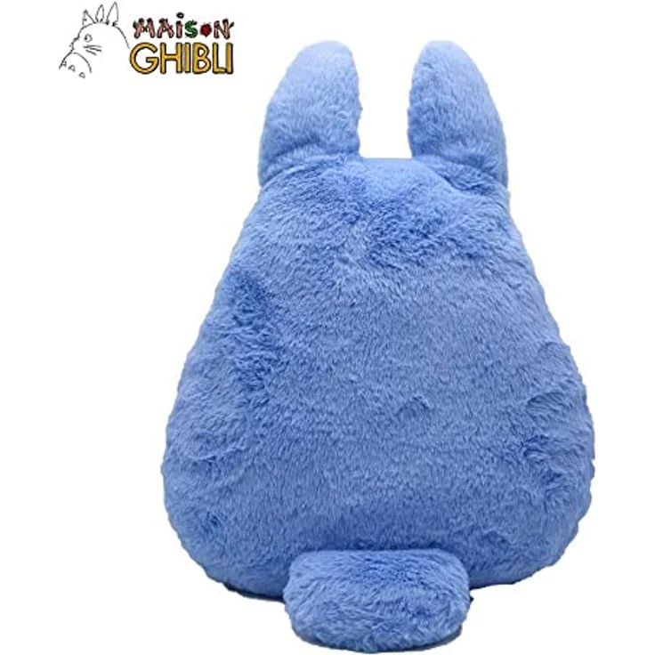 Sun Arrow Mein Nachbar Totoro Nakayoshi Kissen Blue Totoro, Plüschkissen (420 x 320 x 110 mm) aus Polyester – Bild 2