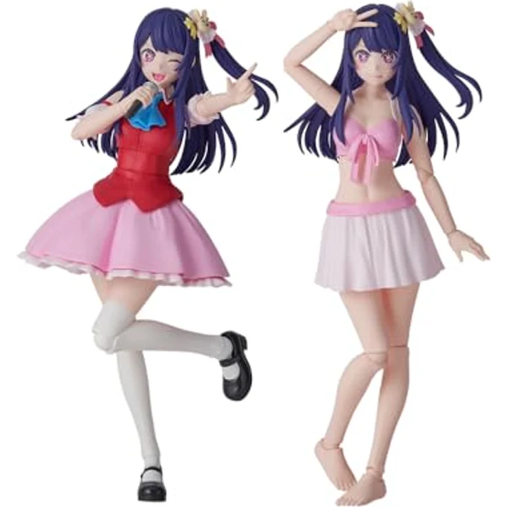 Kadokawa Oshi no Ko Plastic Model Kit Ai DX Ver., 16 cm, mit zahlreichen Artikulationspunkten und Austauschteilen – Bild 1