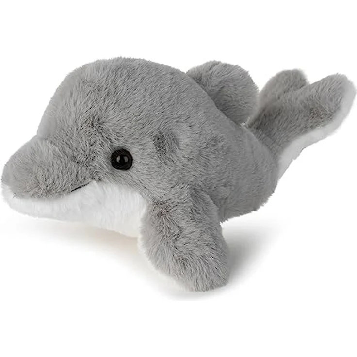 WWF ECO Plüschtier Delfin, lebensechte 22cm Plüschfigur aus 100% recycelten Materialien – Bild 1
