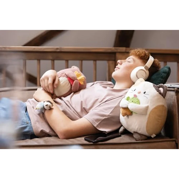 NICI Kuscheltier Tiger Tiggy 5cm beige, weiches Plüschstofftier mit Loop für Schlüsselanhänger, ideal zum Kuscheln und Spielen, Geschenkidee für Kinder & Erwachsene – Bild 5