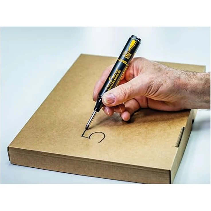 Pica BIG Ink Smart-Use Marker XL 170/46/SB, Permanentmarker mit 2-4 mm Spezialspitze, schwarz – Bild 9