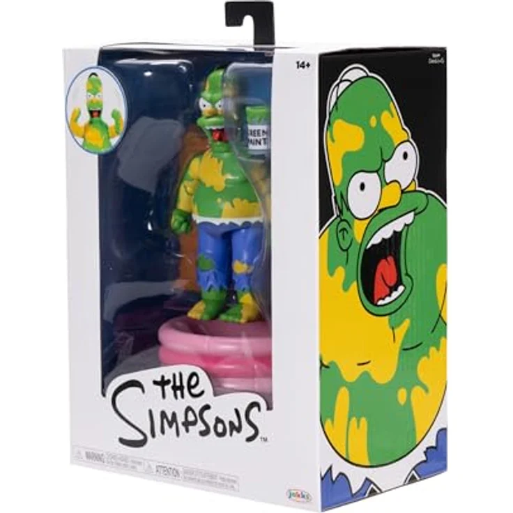 Jakks Pacific Simpsons Premium Actionfigur Furious Homer, 13 cm mit Zubehör in Blisterverpackung – Bild 6